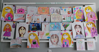 «Мамин день – 8 марта» - акция детских рисунков